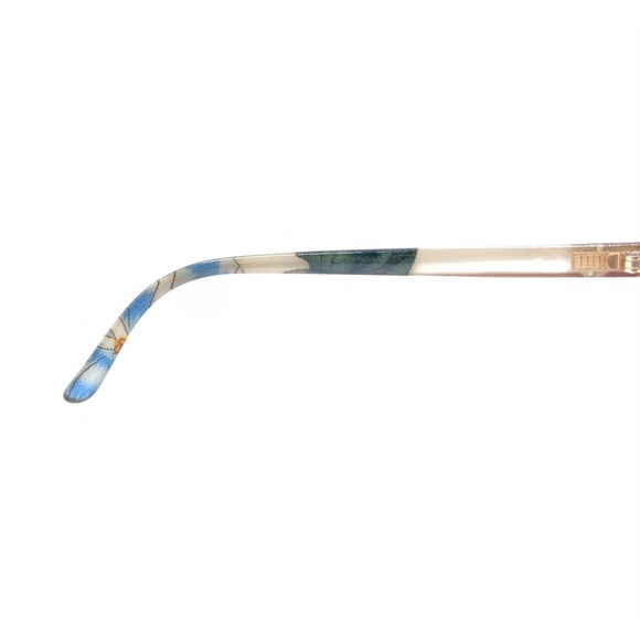 Gucci Tortoise Brown Cat Eye Eyeglasses Frames 54-15 140 Italy Designer Women - Picture 10 of 12